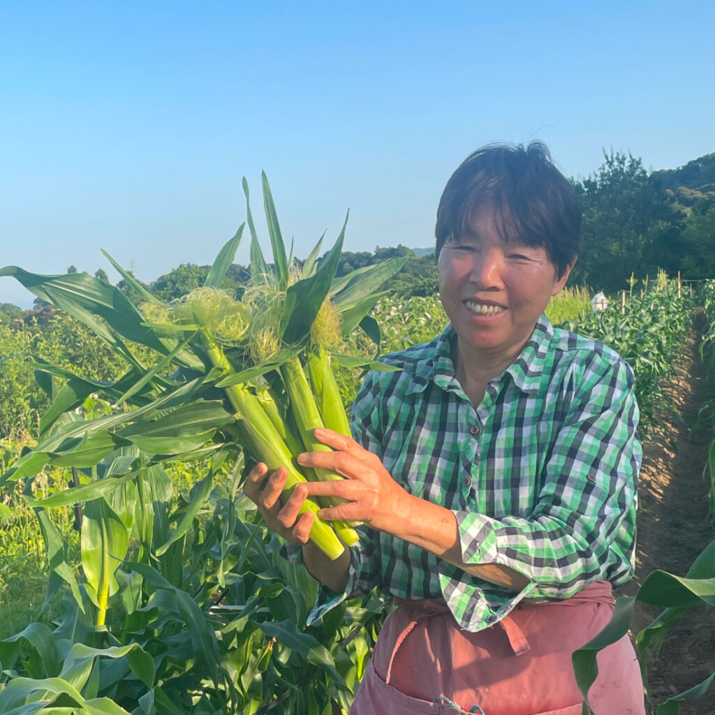喜入の上堀内農園の上堀内さん
